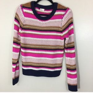 NWT Anthro MOTH Cate Striped Knit Sweater
